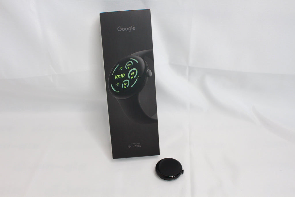 Google Pixel Watch 3 （Wi-Fiモデル） 45mm Matte Black アルミケース/Obsidian アクティブ バンド GA05785-US