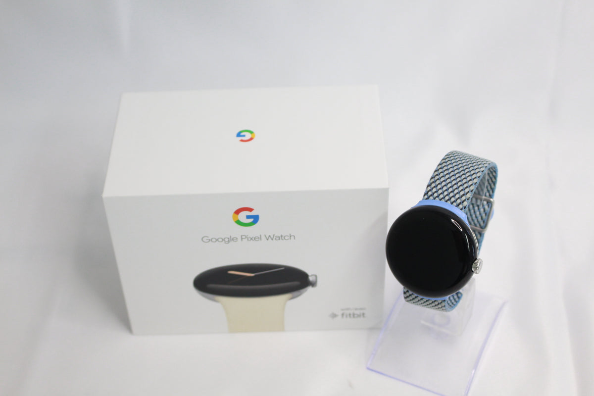 Google Pixel Watch Polished Silver case/Chalk Band GA03182-TW