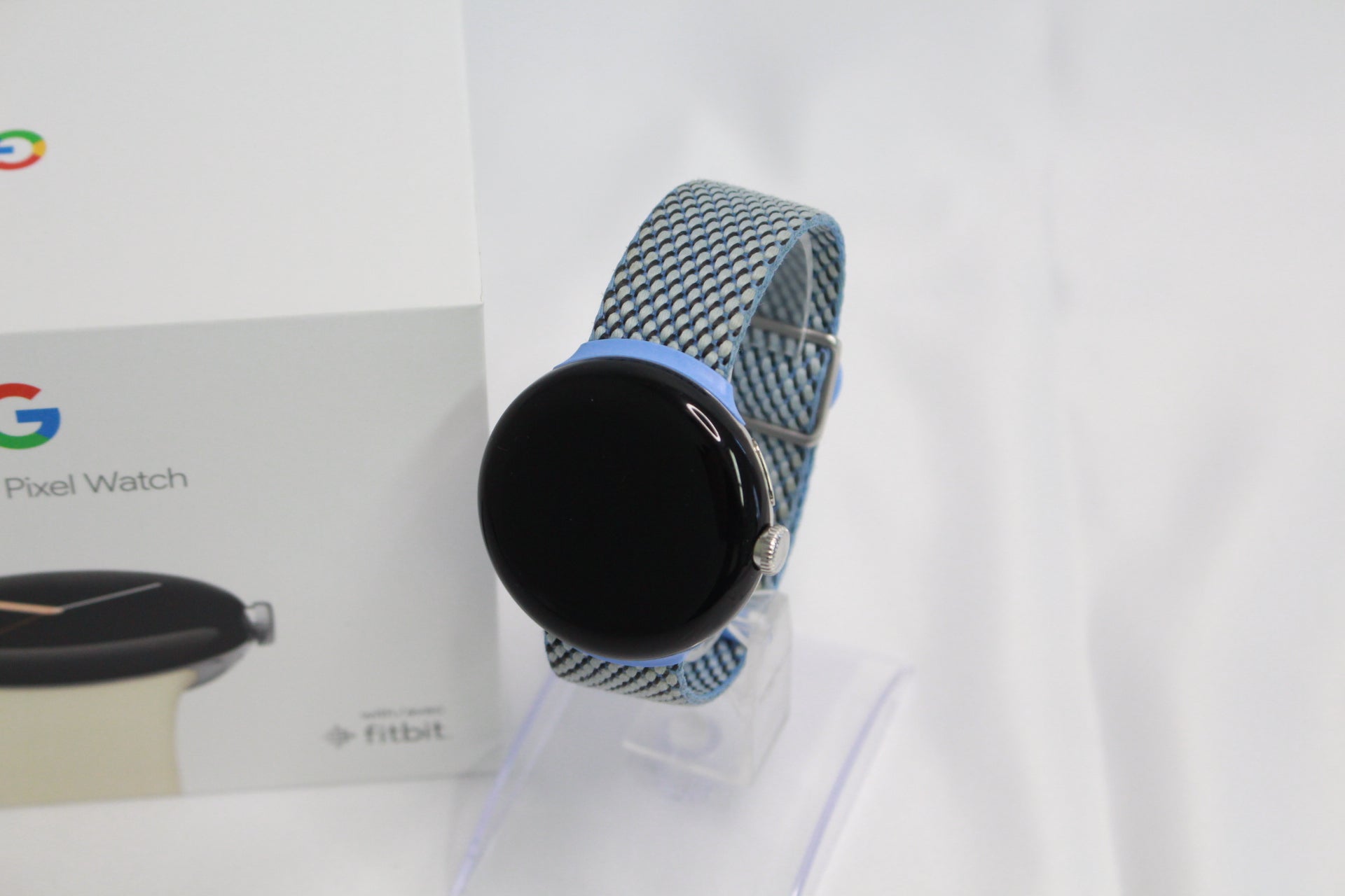 Google Pixel Watch Polished Silver case/Chalk Band GA03182-TW