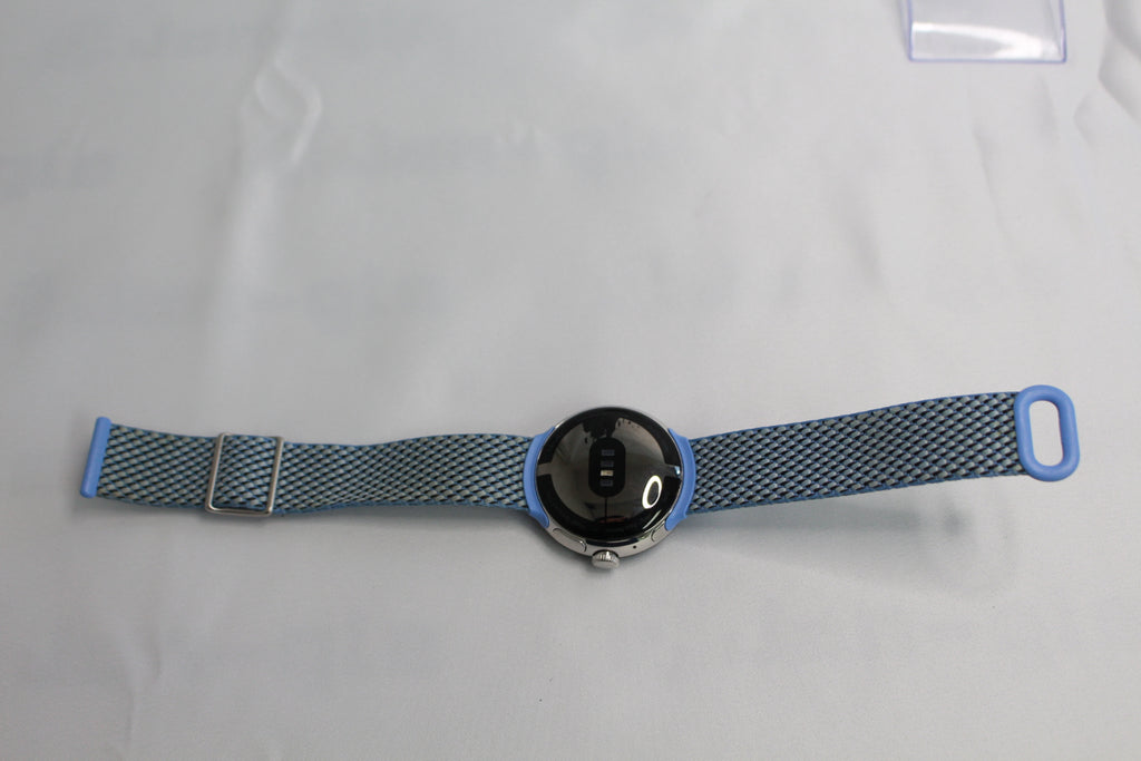 Google Pixel Watch Polished Silver case/Chalk Band GA03182-TW