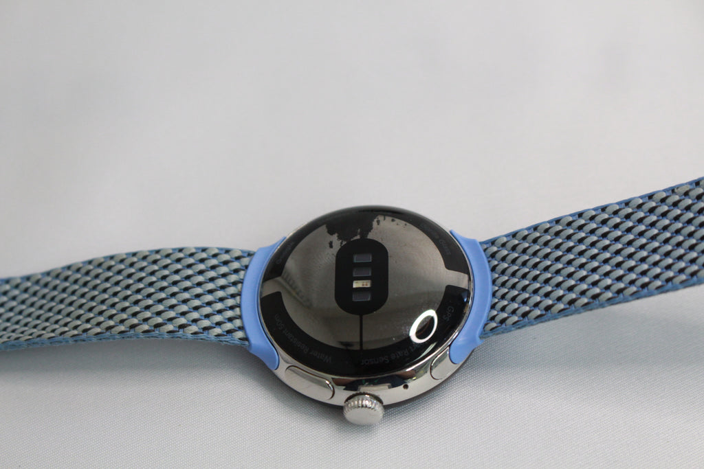 Google Pixel Watch Polished Silver case/Chalk Band GA03182-TW