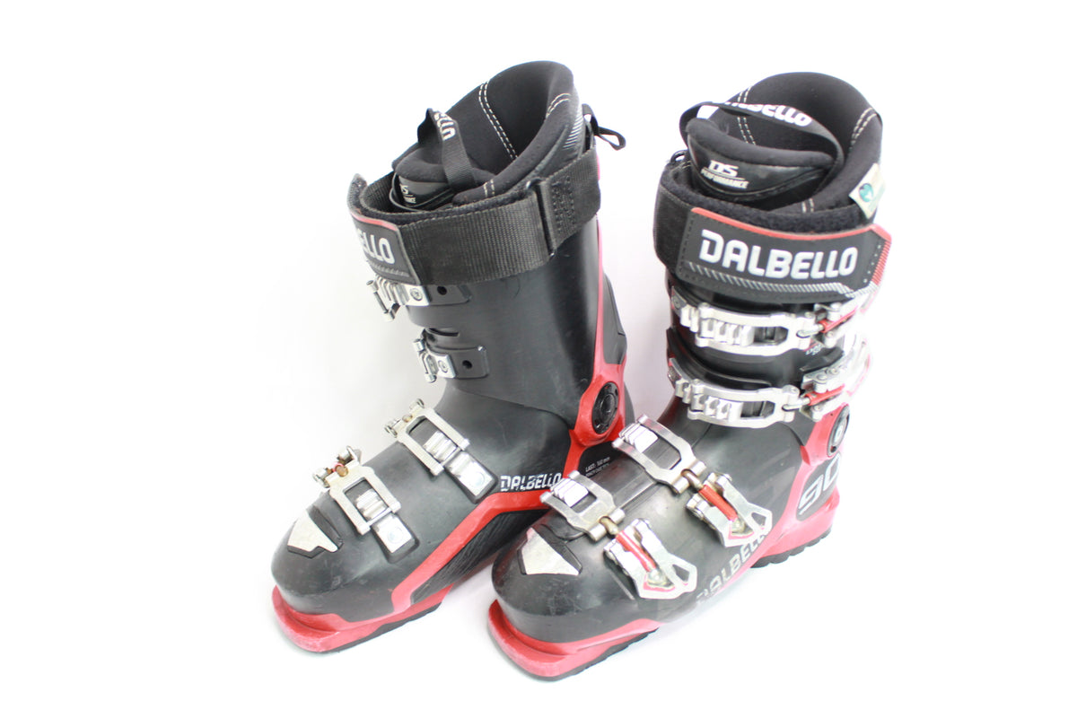 訳アリ DALBELLO DS 90 19/20 D184300100 ブラック/レッド 24.5cm