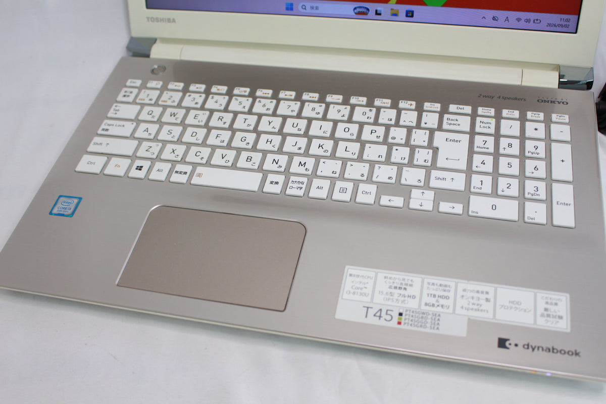 TOSHIBA dynabook T45 T45/GGPT45GGD-SEA