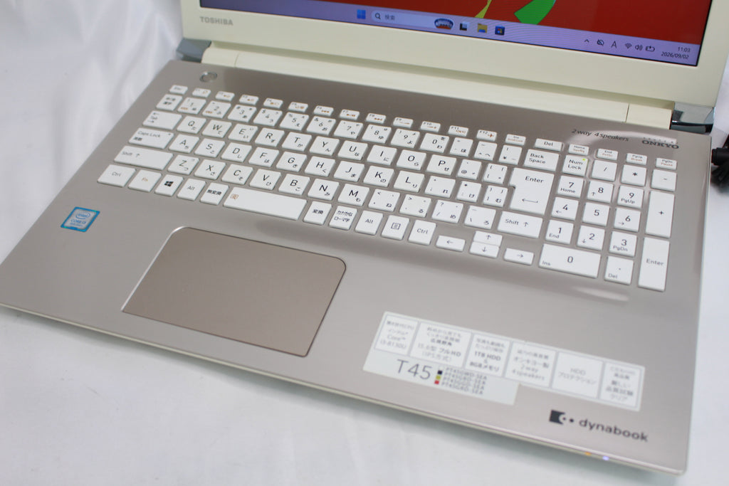 TOSHIBA dynabook T45 T45/GGPT45GGD-SEA