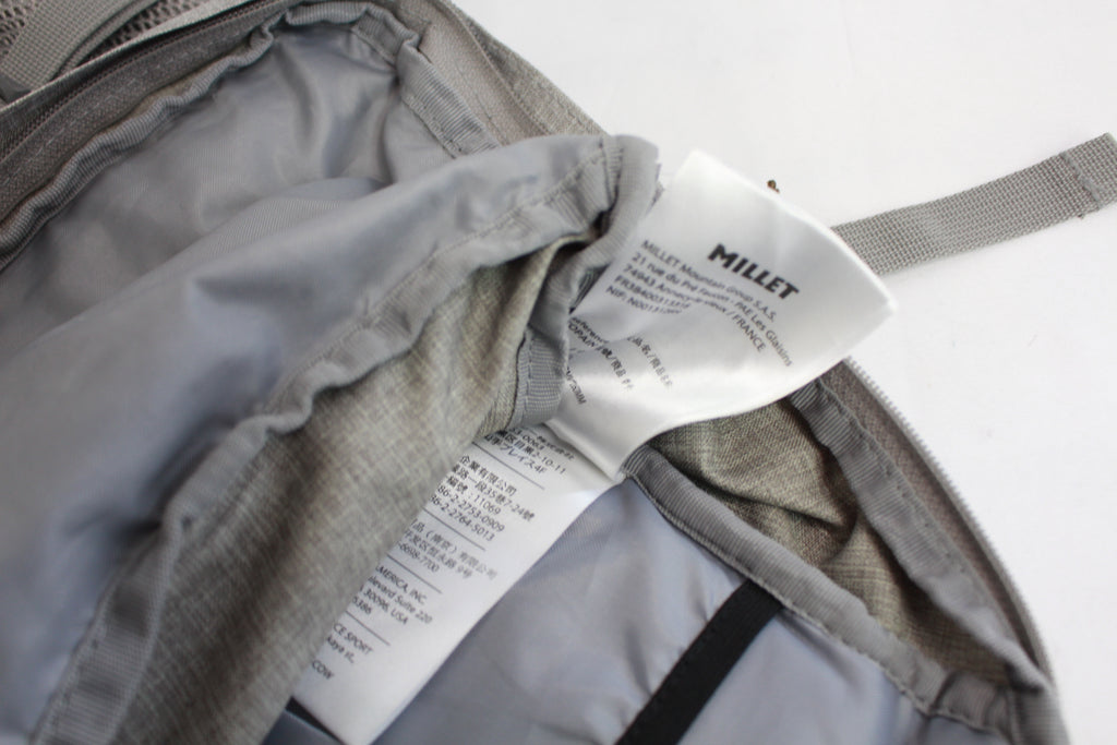 美品 MILLET COPAIN20 MIS0571 HEATHERGREY 20L