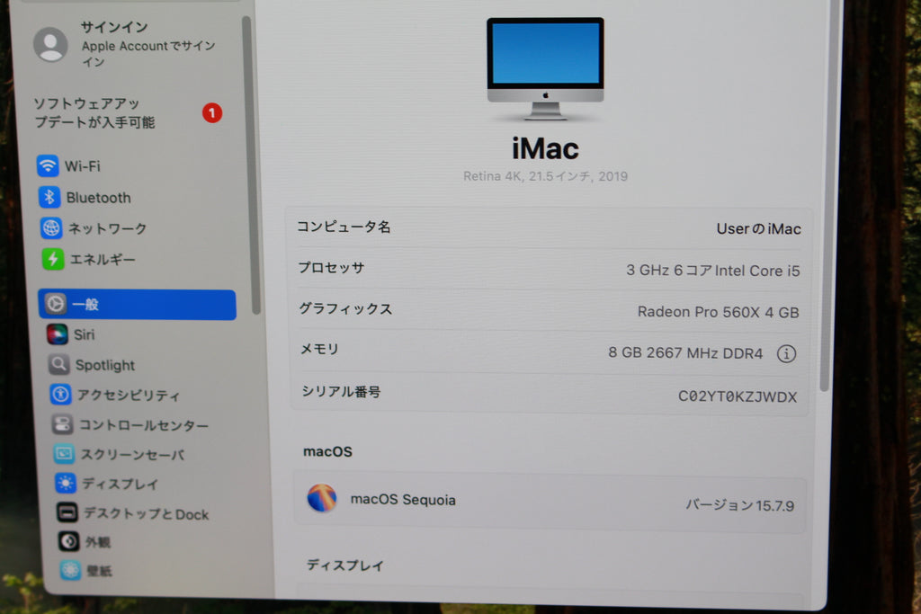 Apple MRT42J/A imac 2019 1TB