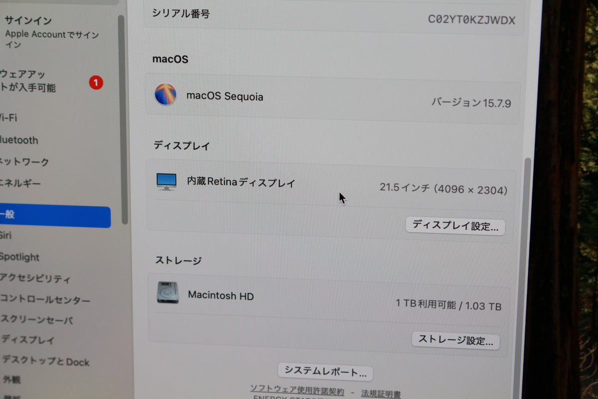Apple MRT42J/A imac 2019 1TB
