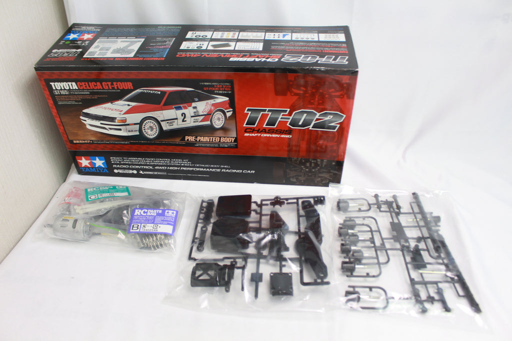 タミヤ 1/10 電動RCカー トヨタ セリカ GT-FOUR ST165 TT-02シャーシ