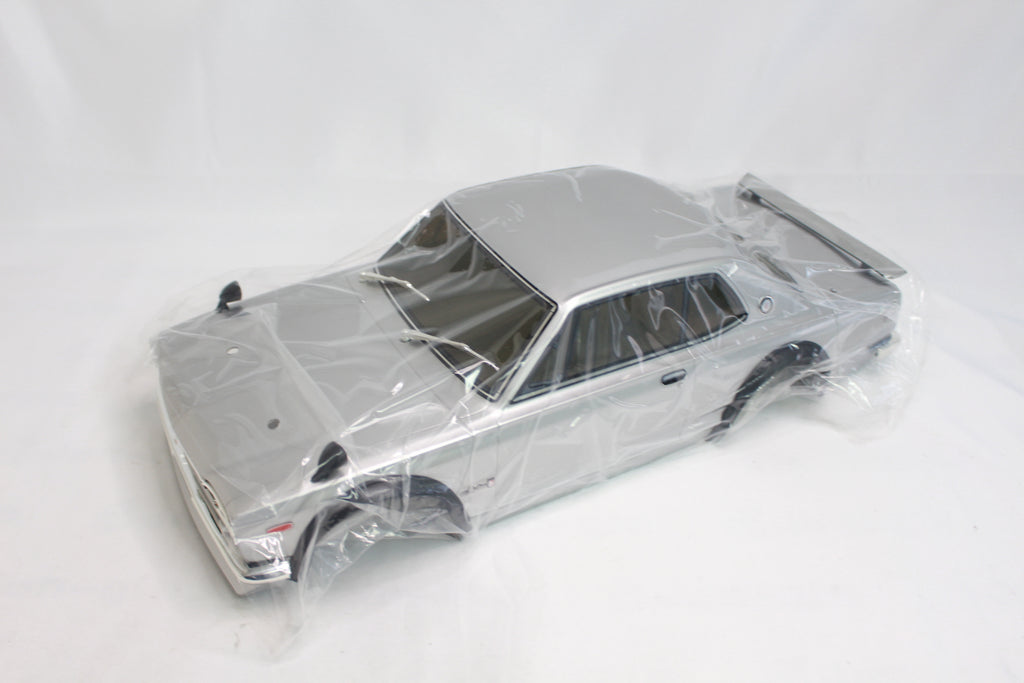 京商 日産 スカイライン 2000GT-R(KPGC10) チューンド・バージョン シルバー デコレーションボディセット FAB606SL
