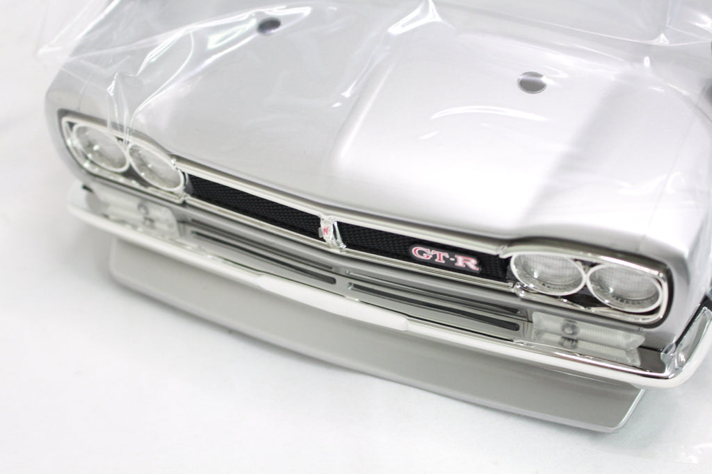 京商 日産 スカイライン 2000GT-R(KPGC10) チューンド・バージョン シルバー デコレーションボディセット FAB606SL