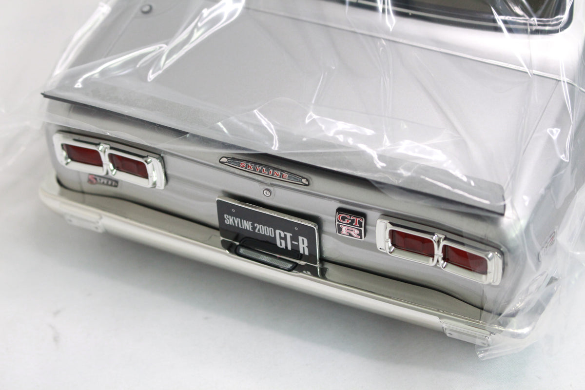 京商 日産 スカイライン 2000GT-R(KPGC10) チューンド・バージョン シルバー デコレーションボディセット FAB606SL