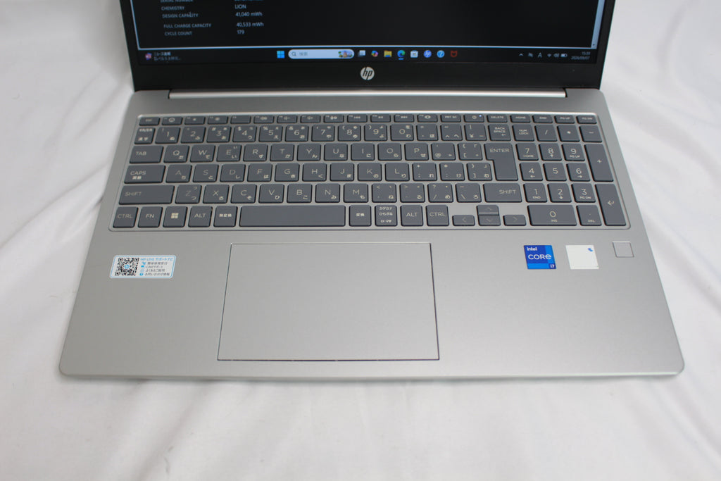 HP 15-fd0043TU パフォーマンスモデル