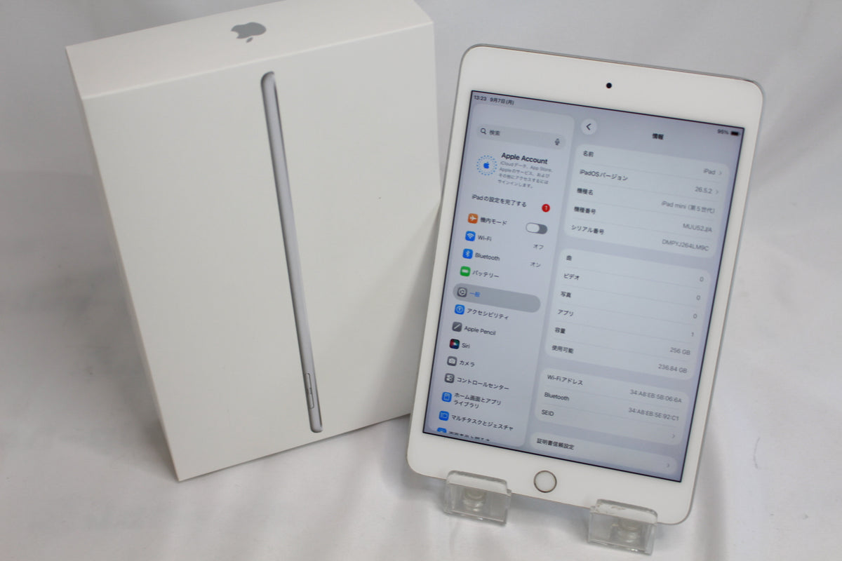 Apple iPadmini5 256GB MUU52J/A