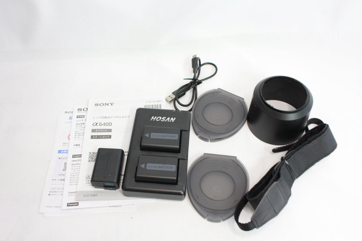 SONY α6400 ILCE-6400Y ダブルズームレンズキット