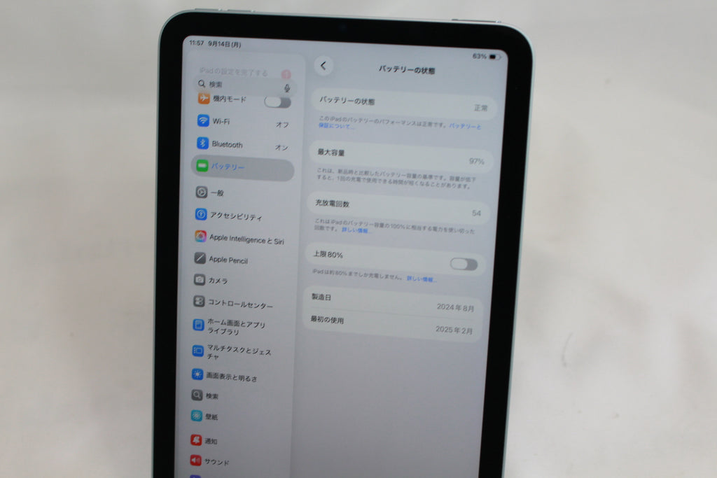 Apple iPad mini（第7世代/2024）128GB MXN73J/A